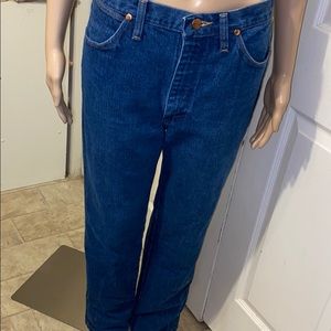 Wrangler 936Den jeans size 33/32Cowboy cut